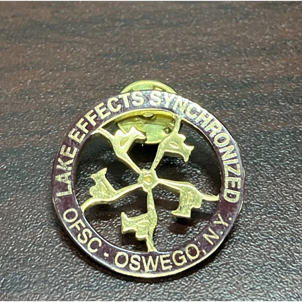 Lake‎ Effects Synchronized OFSC Oswego New York Lapel Hat Pin